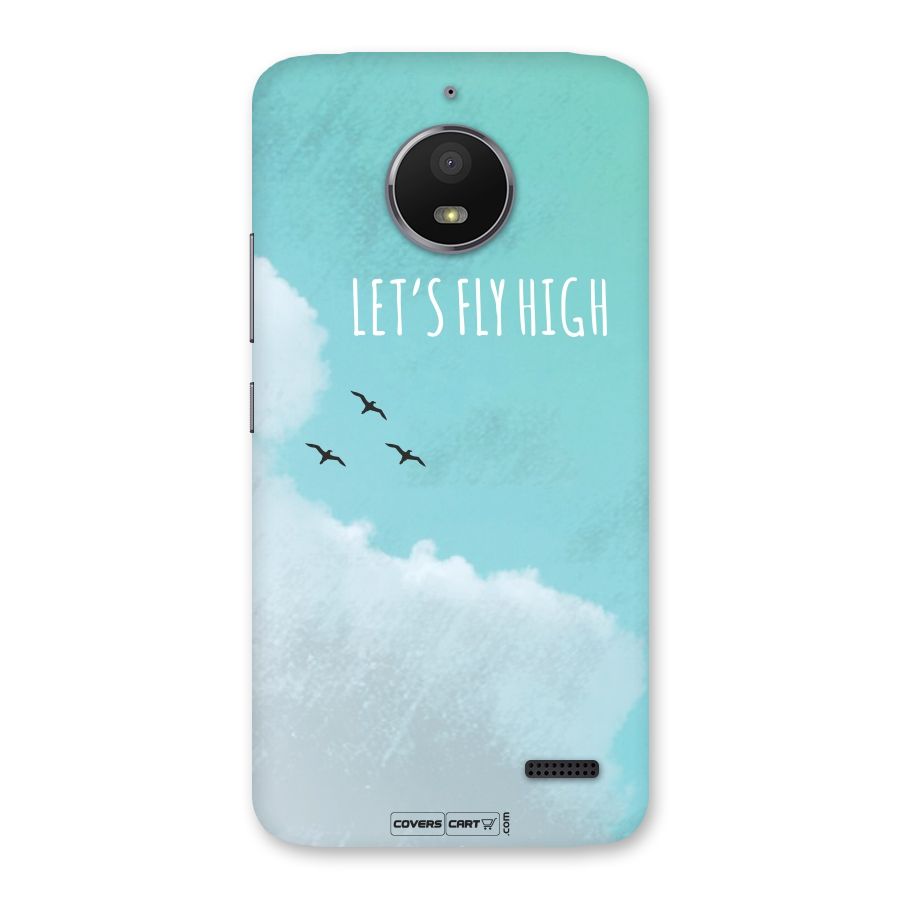 Lets Fly High Back Case for Moto E4