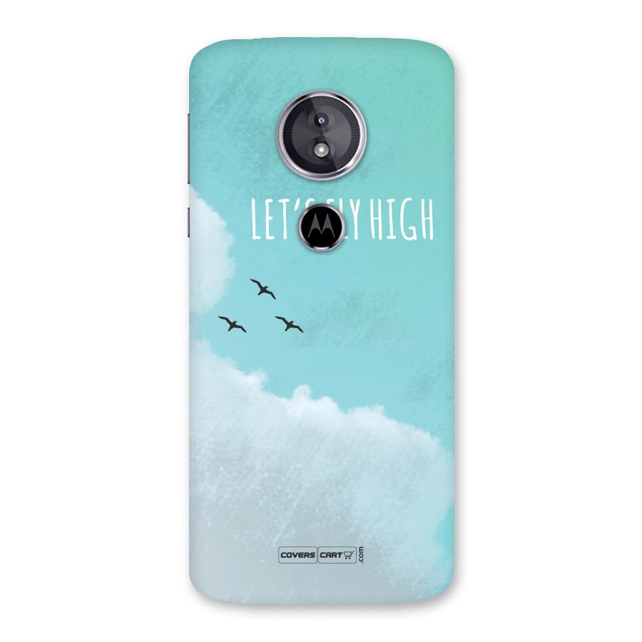 Lets Fly High Back Case for Moto E5