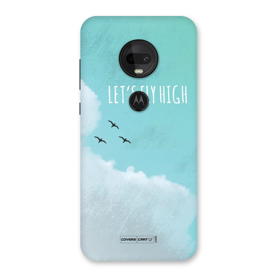 Lets Fly High Back Case for Moto G7