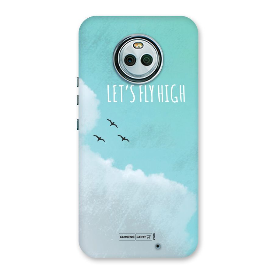 Lets Fly High Back Case for Moto X4