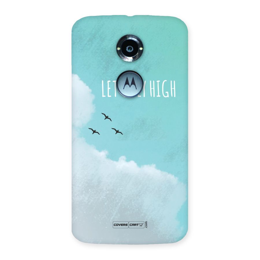 Lets Fly High Back Case for Moto X 2nd Gen