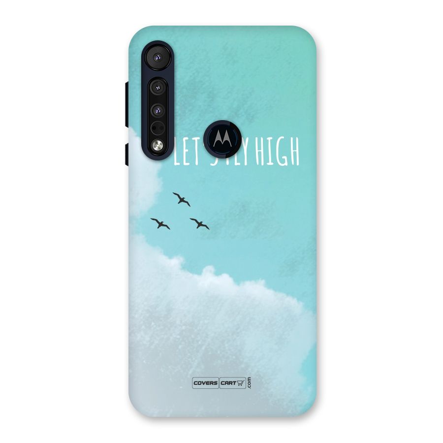 Lets Fly High Back Case for Motorola One Macro