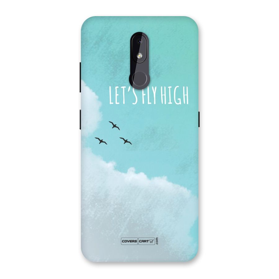 Lets Fly High Back Case for Nokia 3.2