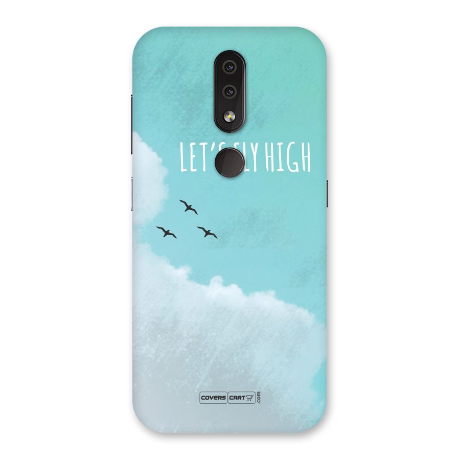 Lets Fly High Back Case for Nokia 4.2