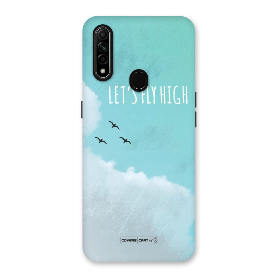 Lets Fly High Back Case for Oppo A31