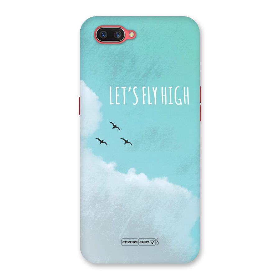 Lets Fly High Back Case for Oppo A3s