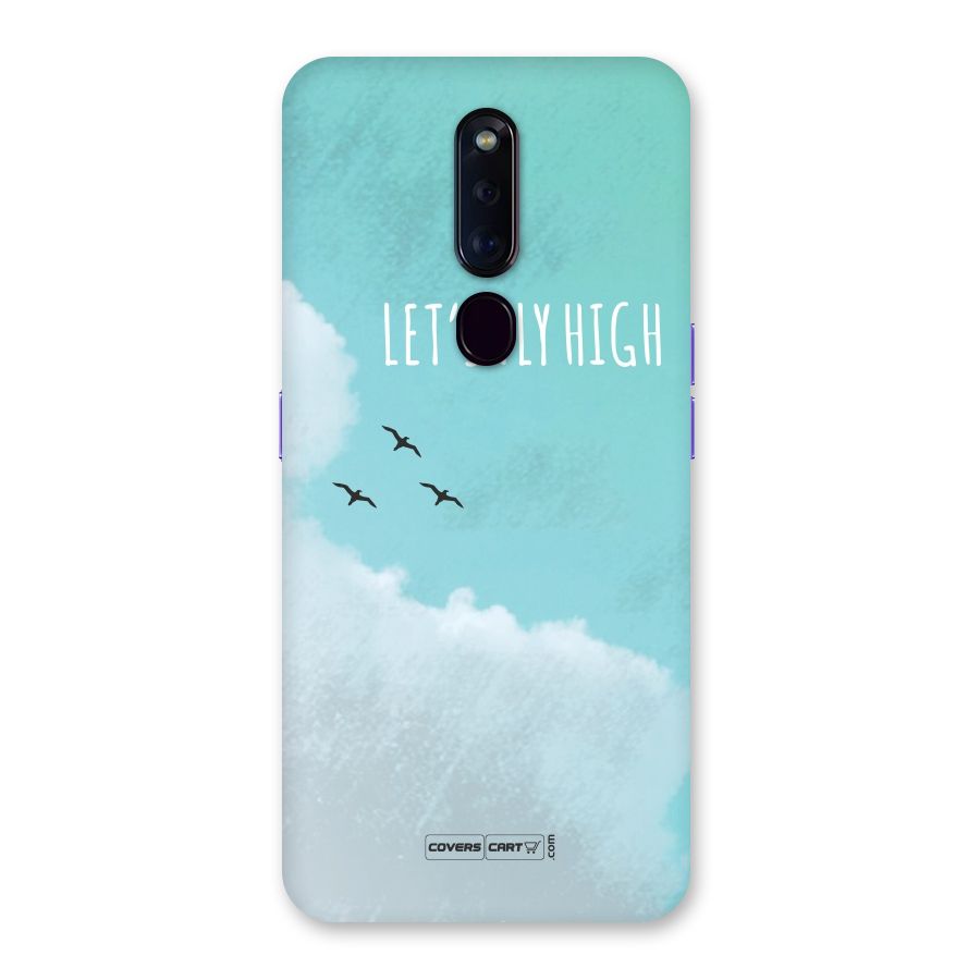Lets Fly High Back Case for Oppo F11 Pro