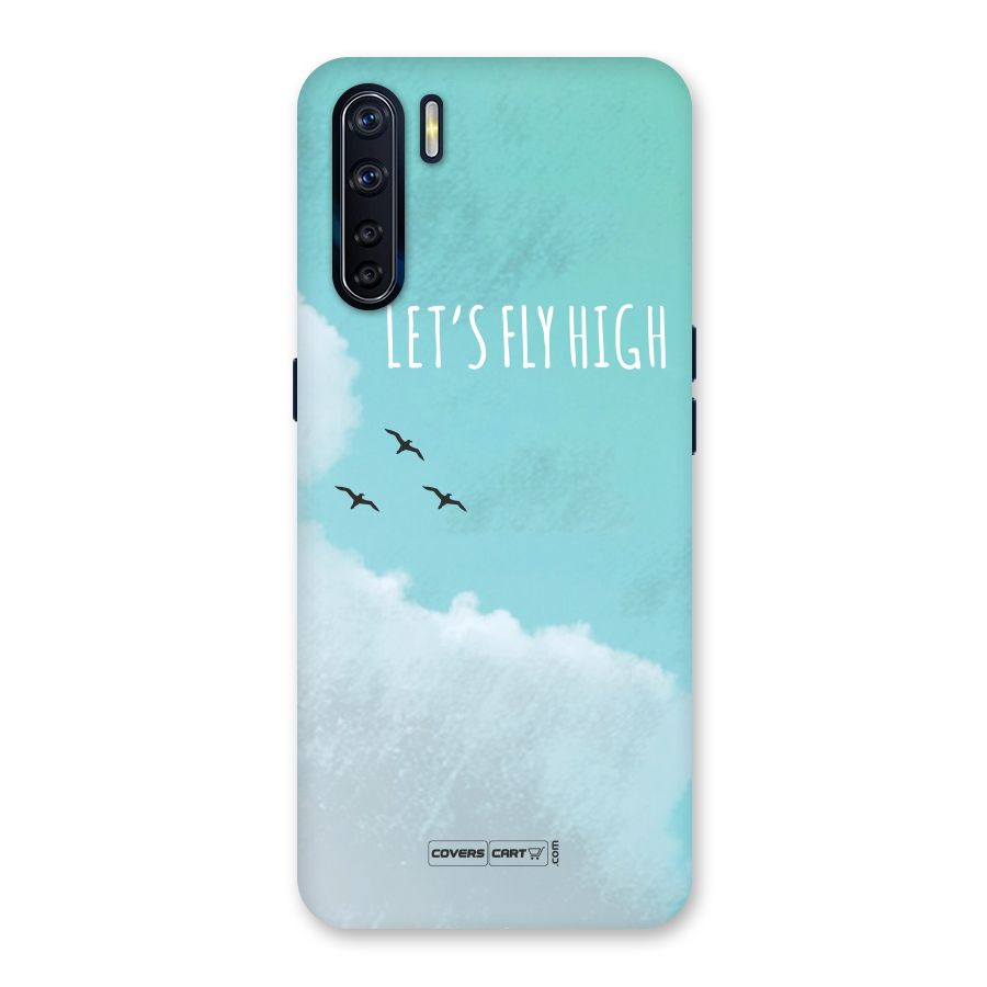 Lets Fly High Back Case for Oppo F15