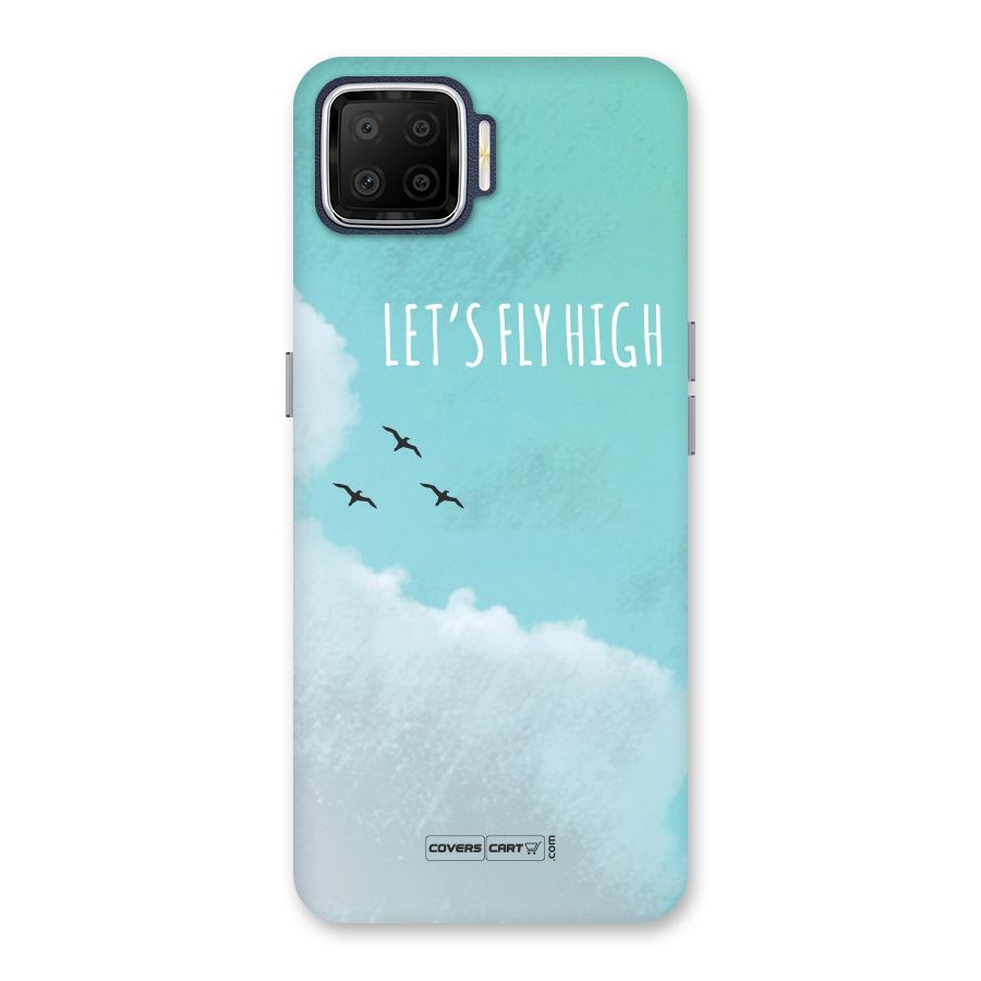 Lets Fly High Back Case for Oppo F17