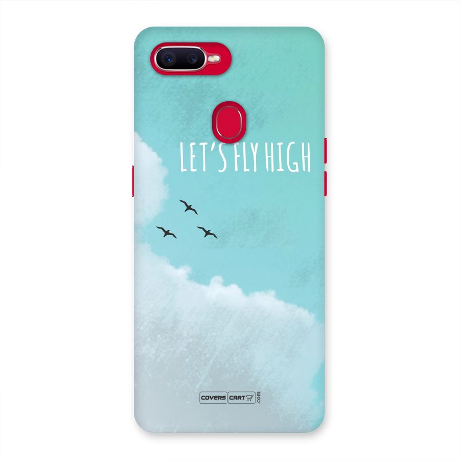 Lets Fly High Back Case for Oppo F9 Pro