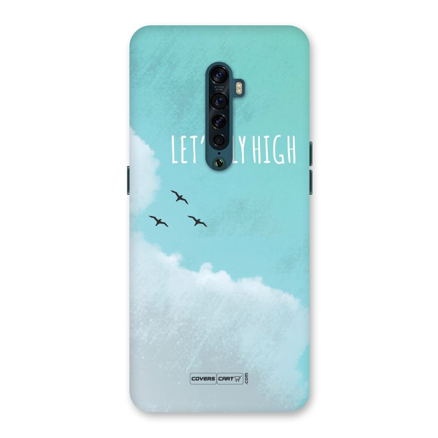 Lets Fly High Back Case for Oppo Reno2