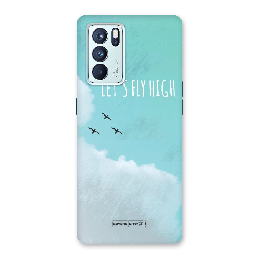 Lets Fly High Back Case for Oppo Reno6 Pro 5G