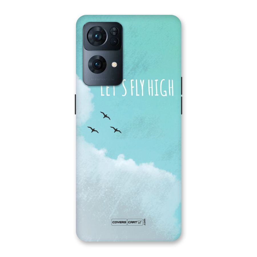 Lets Fly High Back Case for Oppo Reno7 Pro 5G
