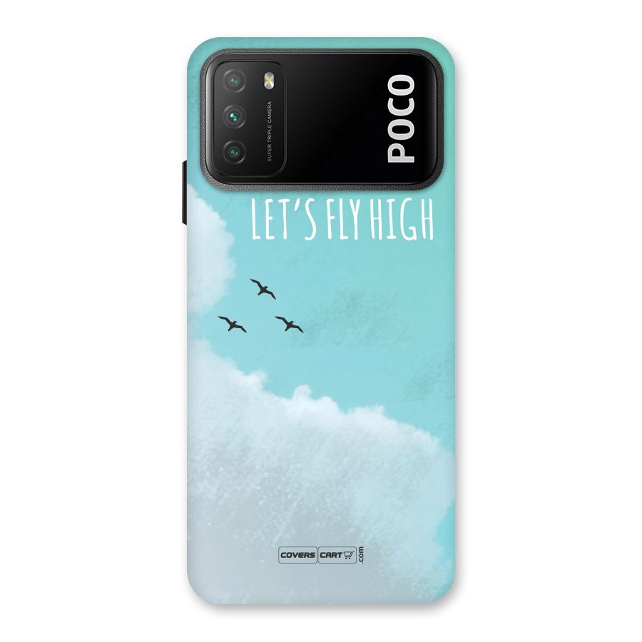 Lets Fly High Back Case for Poco M3