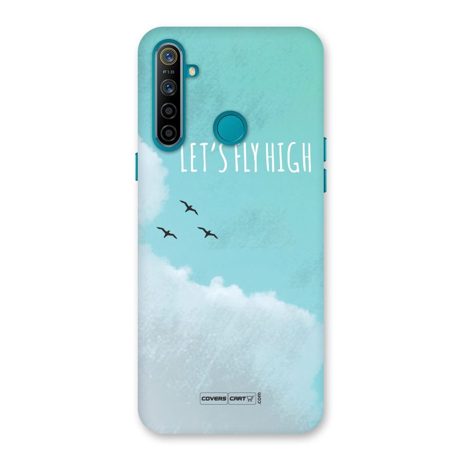 Lets Fly High Back Case for Realme 5i