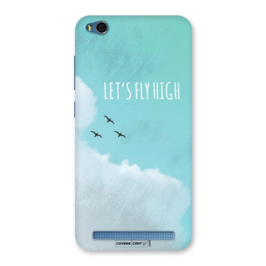 Lets Fly High Back Case for Redmi 5A