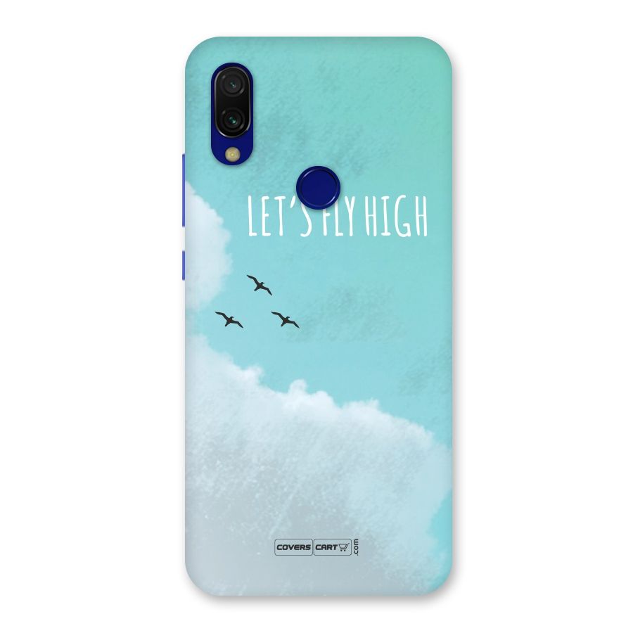 Lets Fly High Back Case for Redmi 7