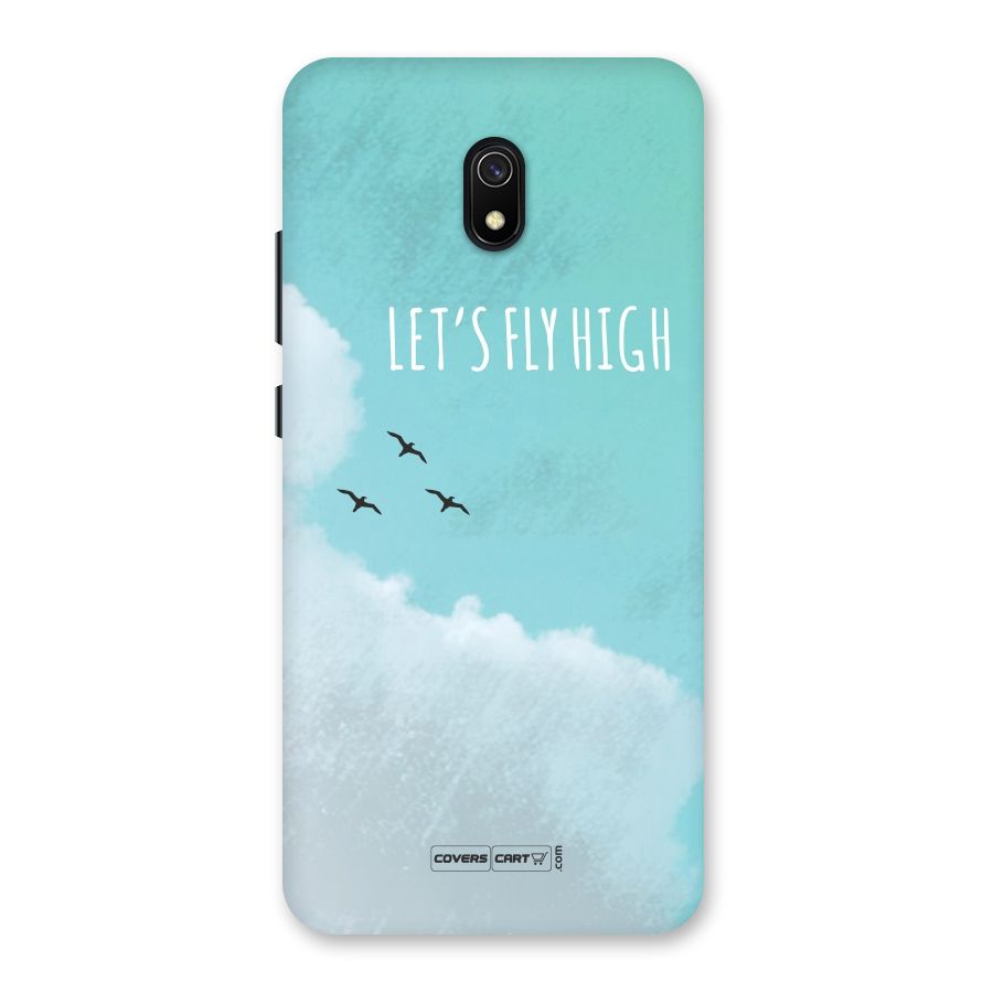 Lets Fly High Back Case for Redmi 8A
