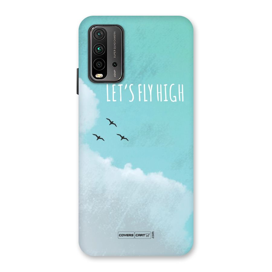 Lets Fly High Back Case for Redmi 9 Power