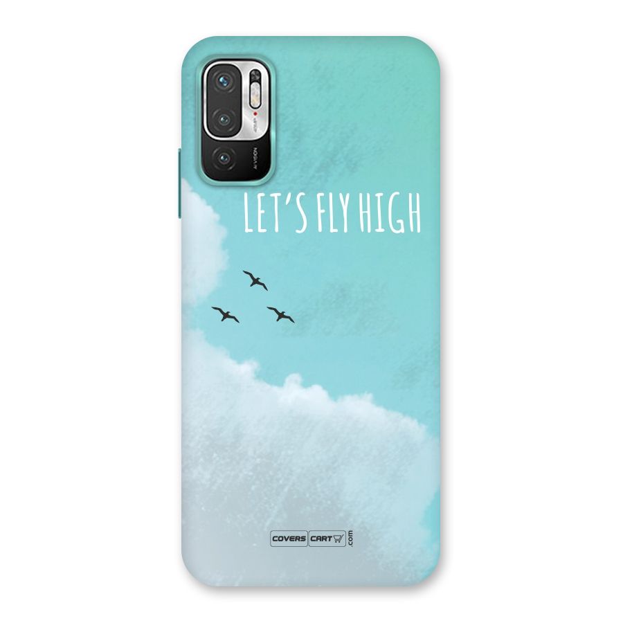 Lets Fly High Back Case for Redmi Note 10T 5G