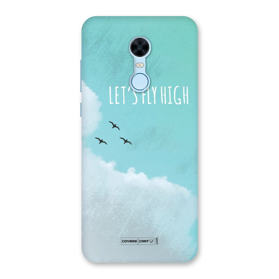 Lets Fly High Back Case for Redmi Note 5