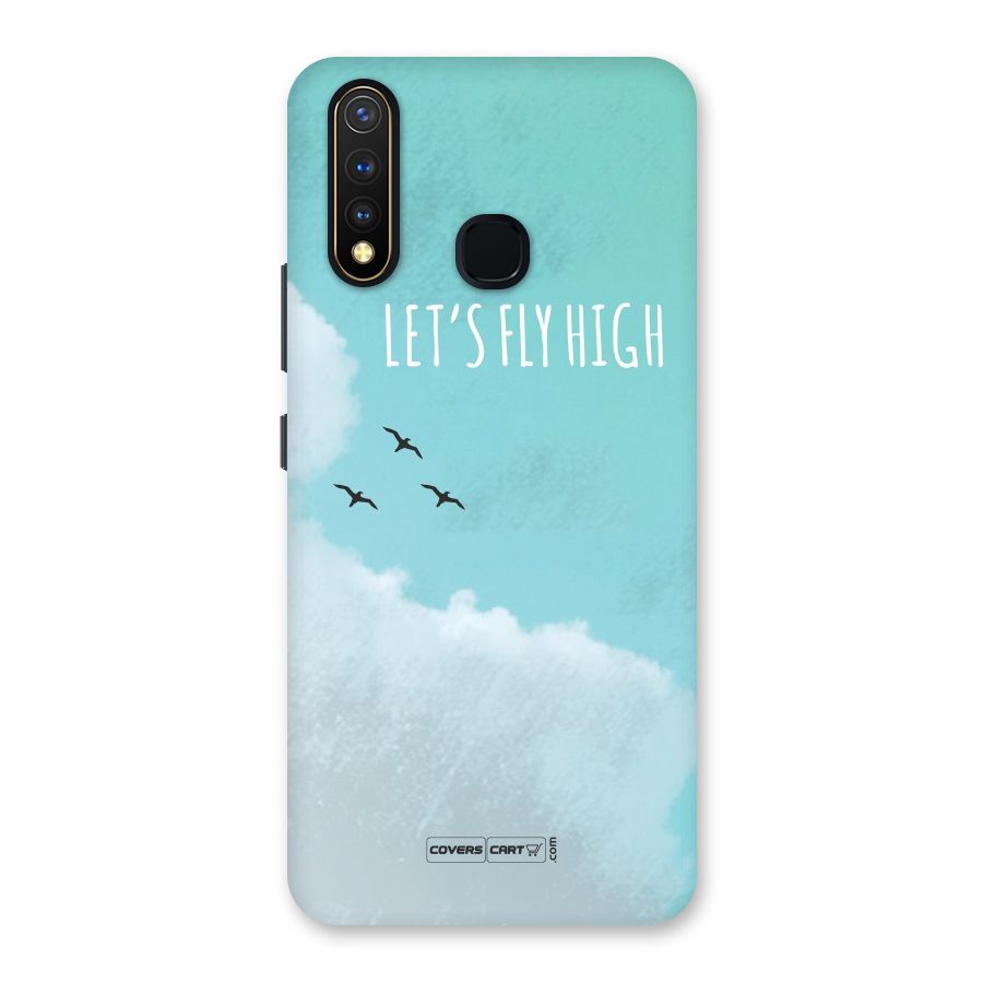 Lets Fly High Back Case for Vivo U20