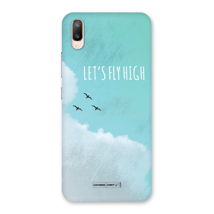Lets Fly High Back Case for Vivo V11 Pro