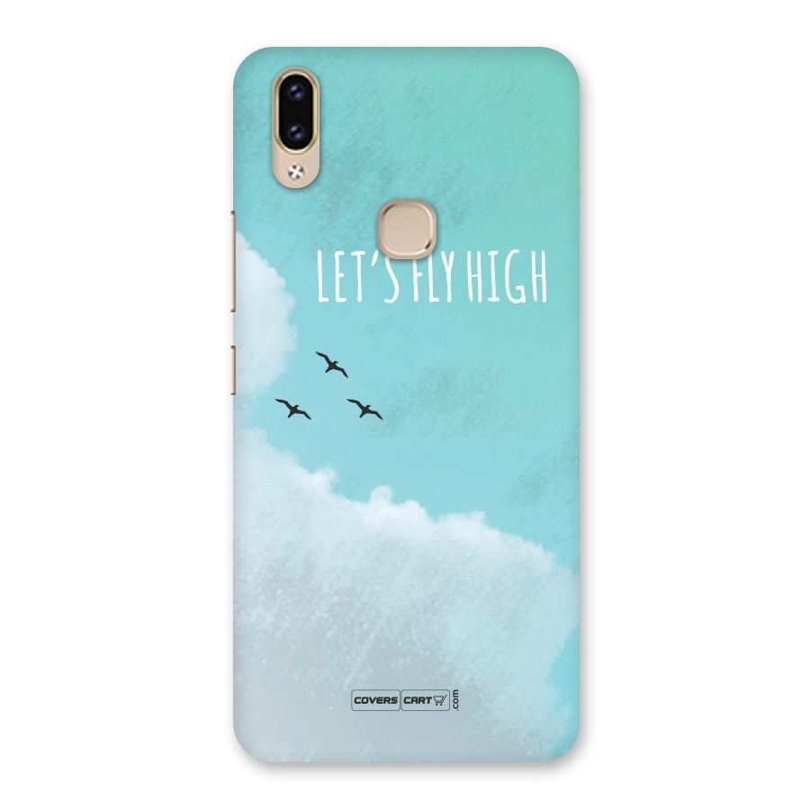 Lets Fly High Back Case for Vivo V9 Youth