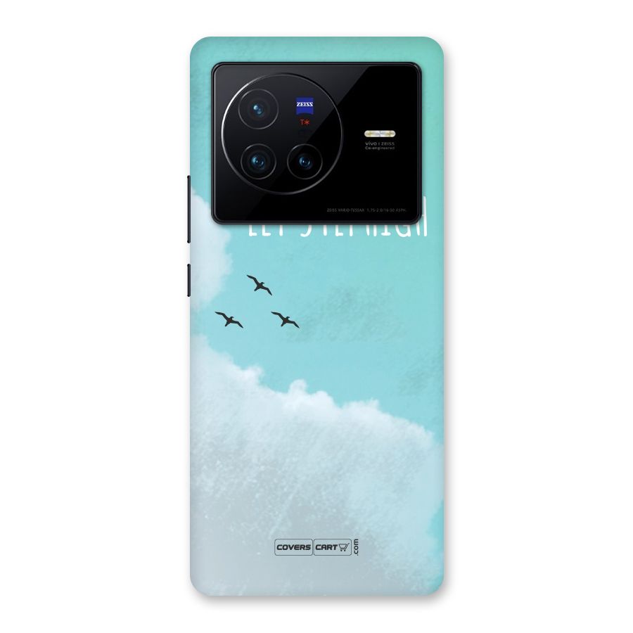 Lets Fly High Back Case for Vivo X80