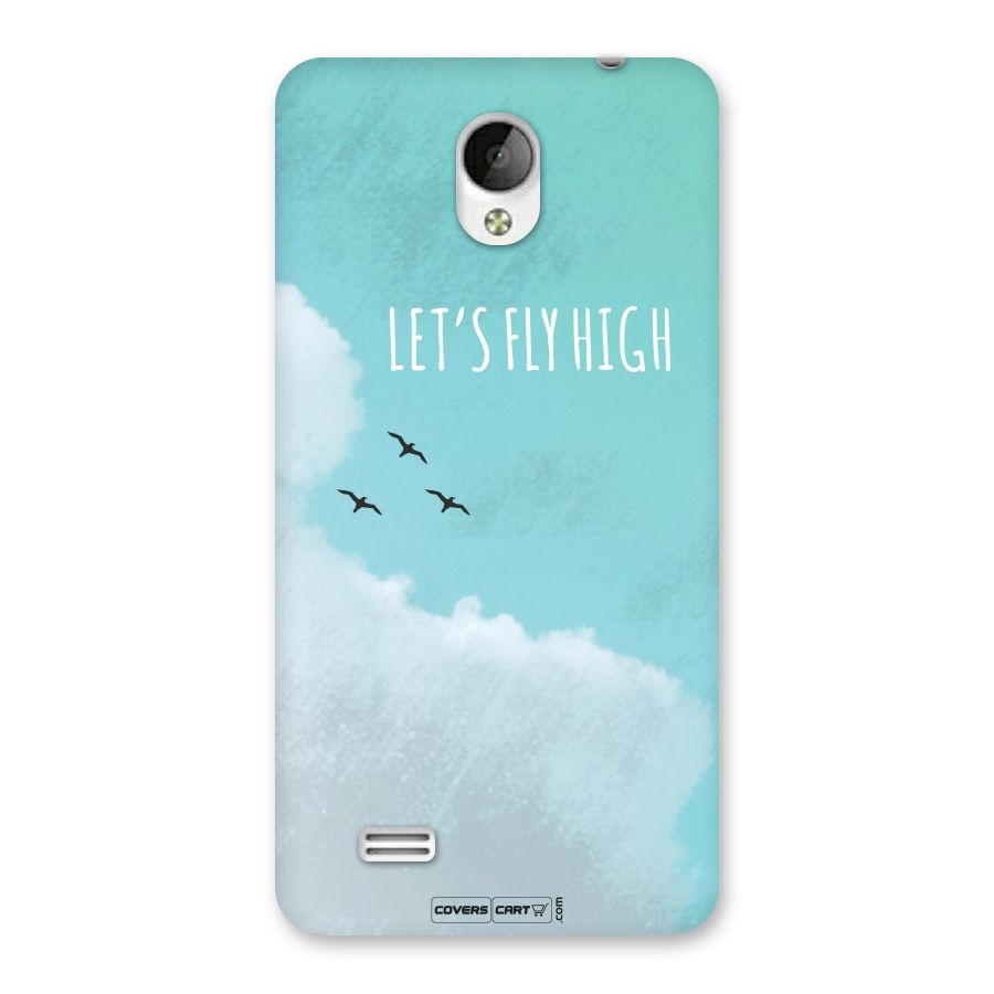 Lets Fly High Back Case for Vivo Y21