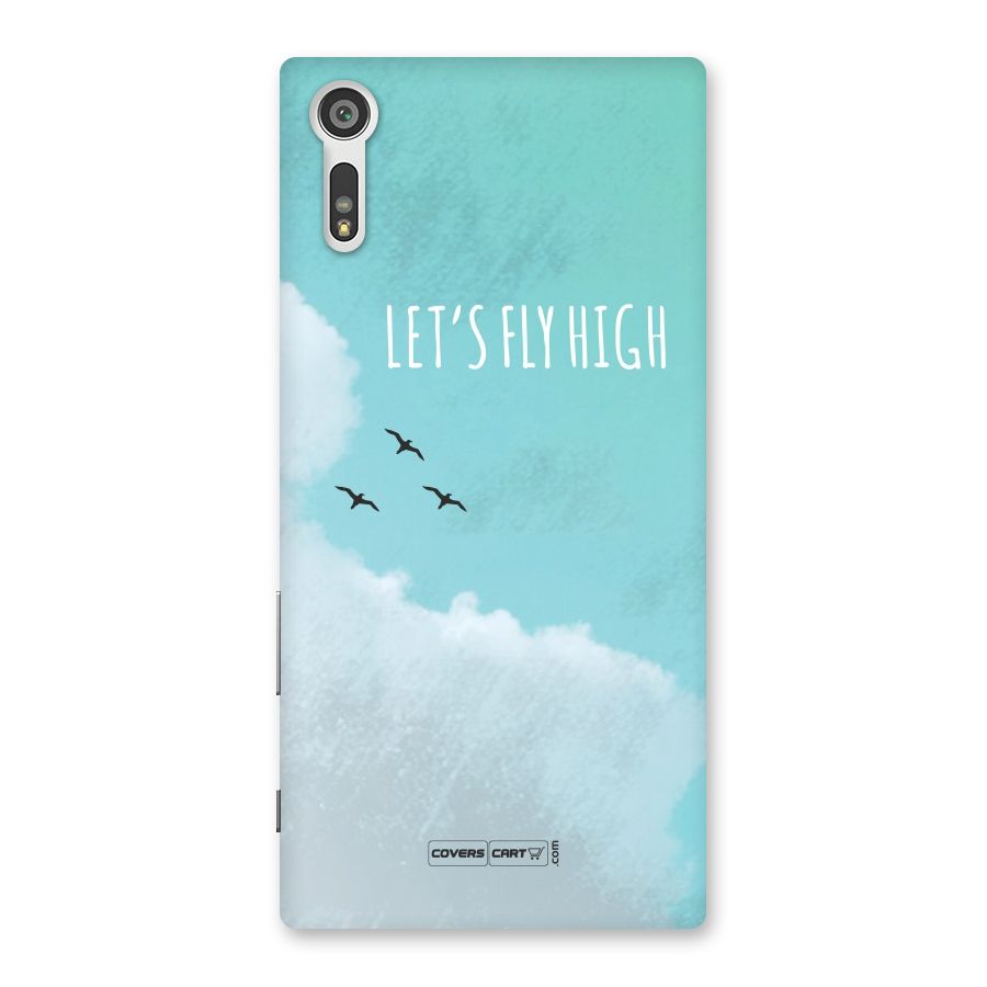 Lets Fly High Back Case for Xperia XZ