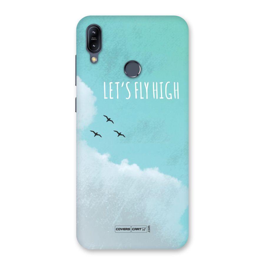 Lets Fly High Back Case for Zenfone Max M2