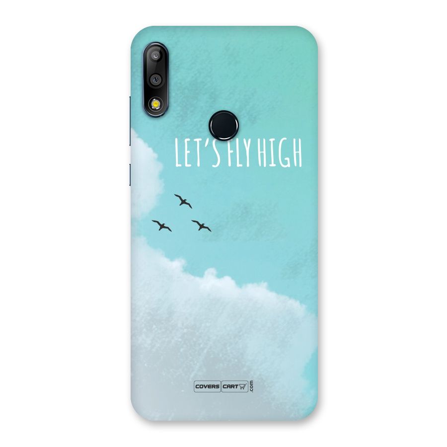 Lets Fly High Back Case for Zenfone Max Pro M2