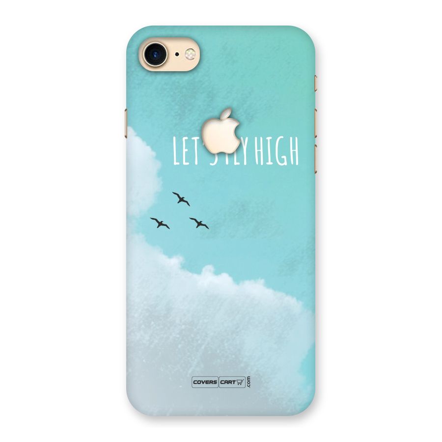Lets Fly High Back Case for iPhone 7 Apple Cut