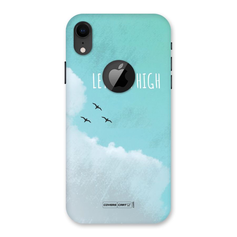 Lets Fly High Back Case for iPhone XR Logo Cut