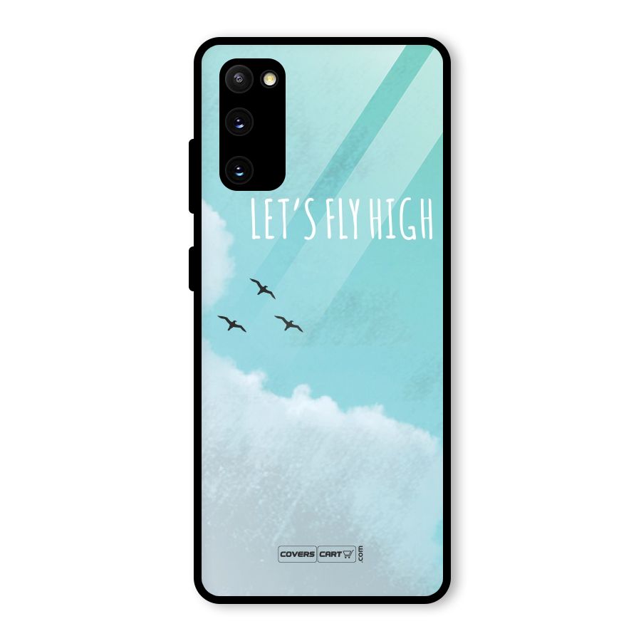 Lets Fly High Glass Back Case for Galaxy S20 FE 5G