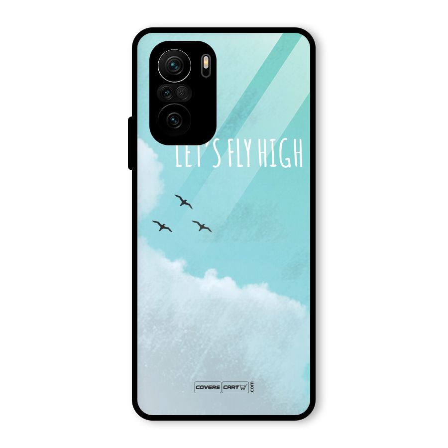 Lets Fly High Glass Back Case for Mi 11x