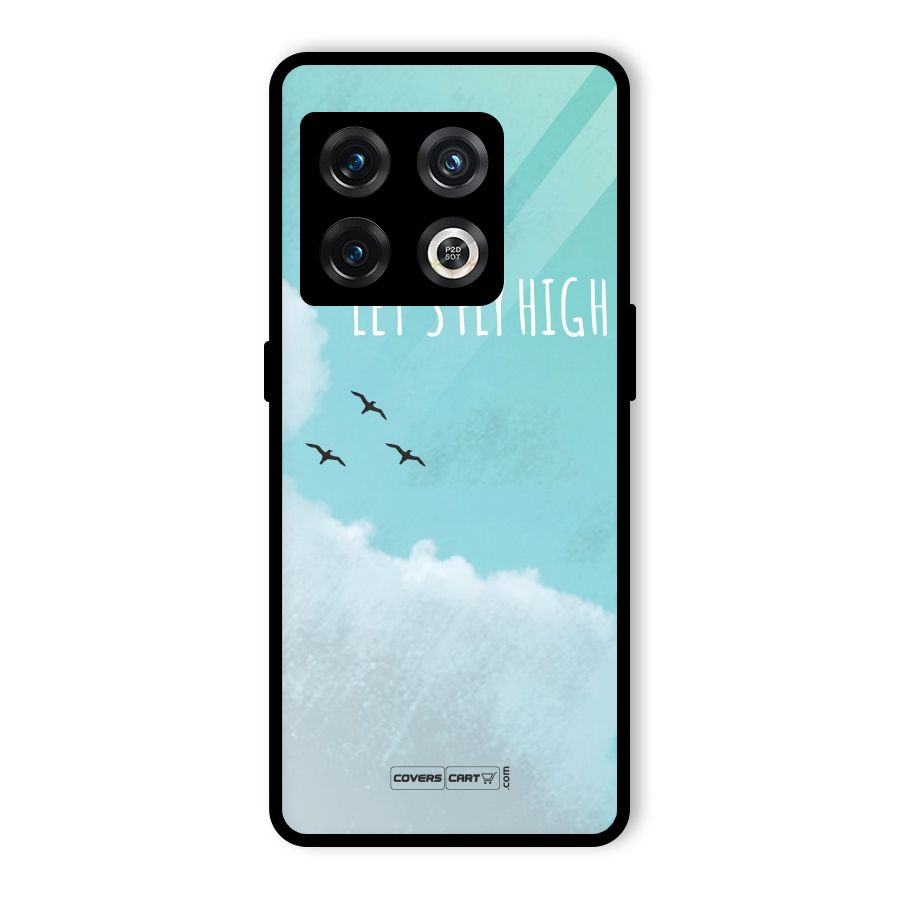 Lets Fly High Glass Back Case for OnePlus 10 Pro 5G