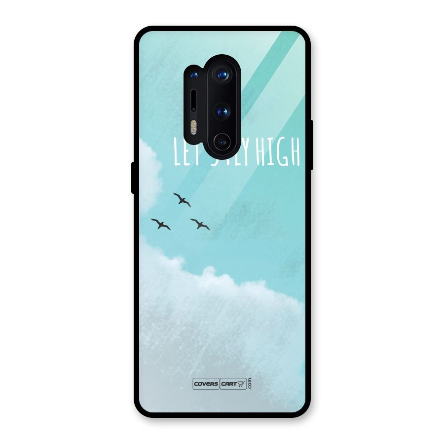 Lets Fly High Glass Back Case for OnePlus 8 Pro