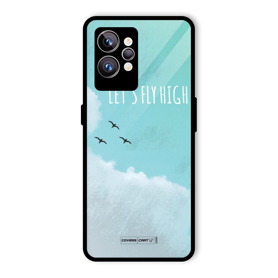 Lets Fly High Glass Back Case for Realme GT2 Pro