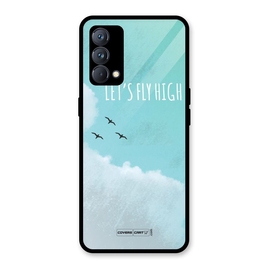Lets Fly High Glass Back Case for Realme GT Master Edition