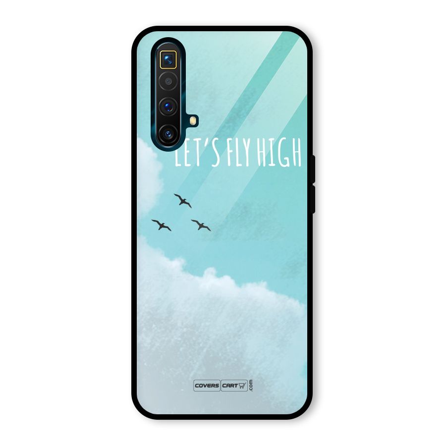 Lets Fly High Glass Back Case for Realme X3 SuperZoom