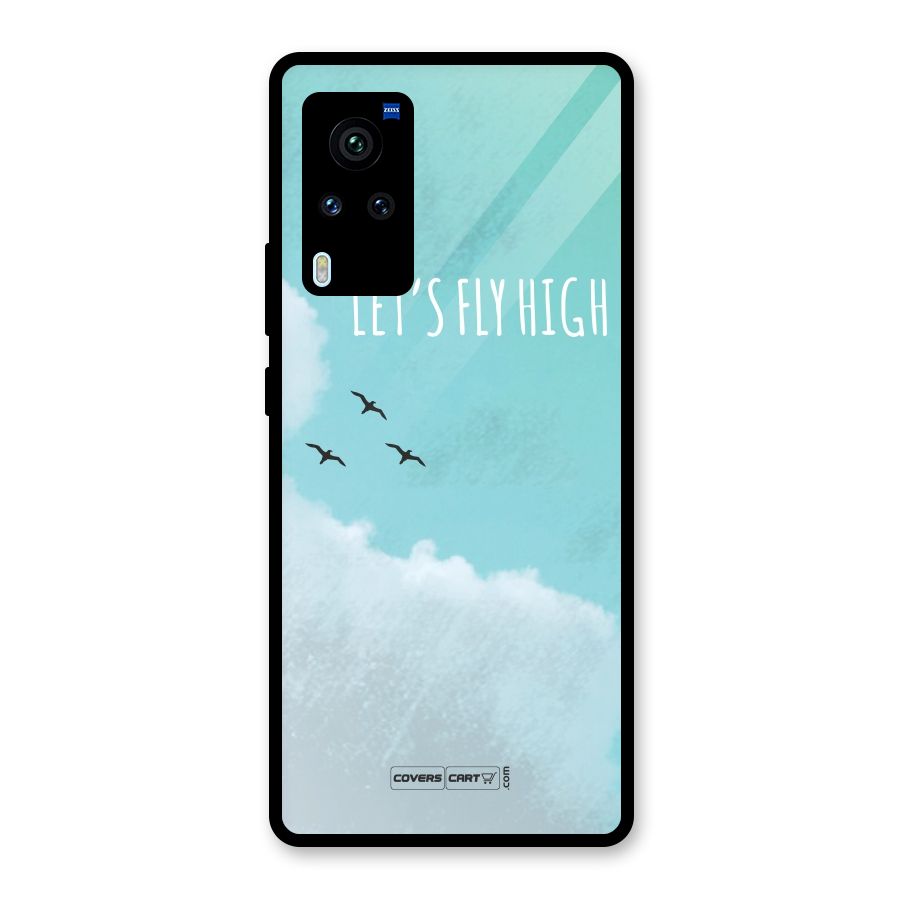 Lets Fly High Glass Back Case for Vivo X60 Pro