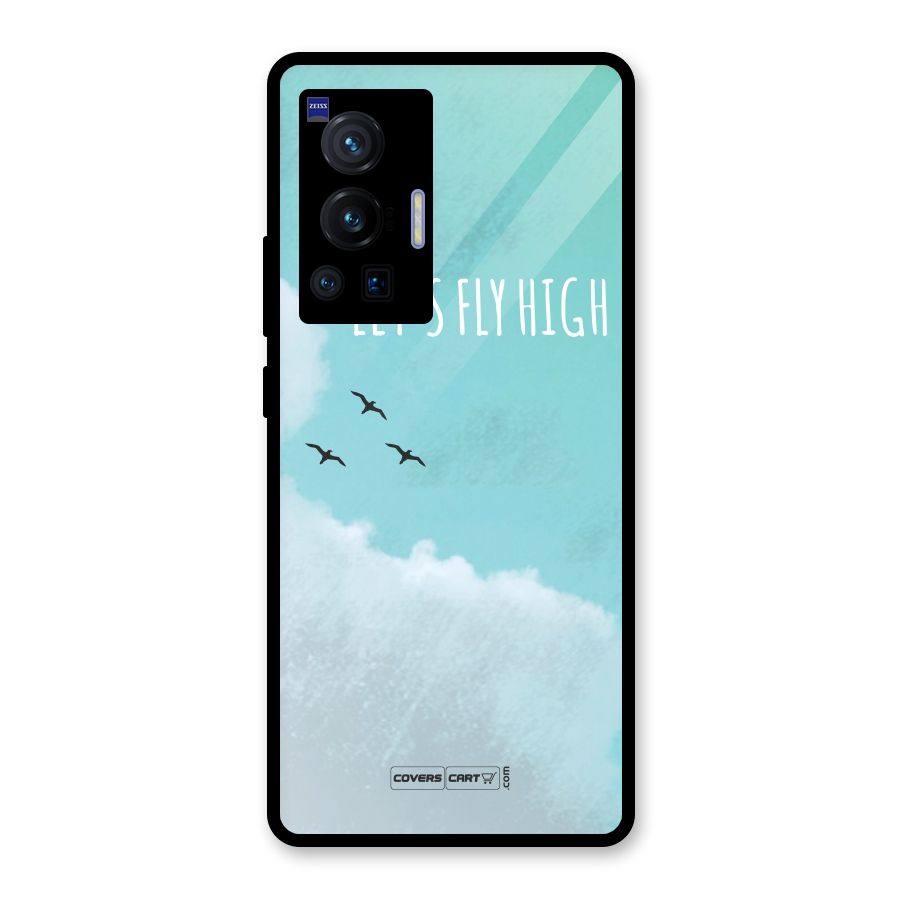 Lets Fly High Glass Back Case for Vivo X70 Pro
