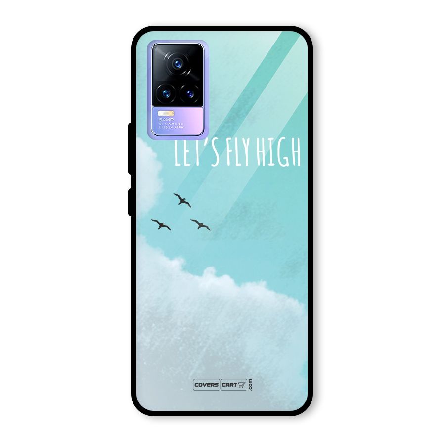 Lets Fly High Glass Back Case for Vivo Y73