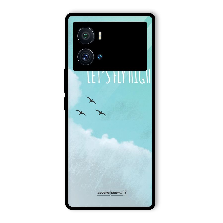 Lets Fly High Glass Back Case for Vivo iQOO 9 Pro