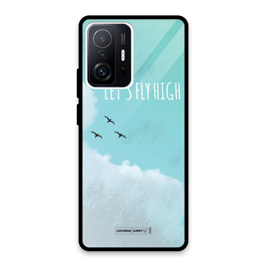 Lets Fly High Glass Back Case for Xiaomi 11T Pro
