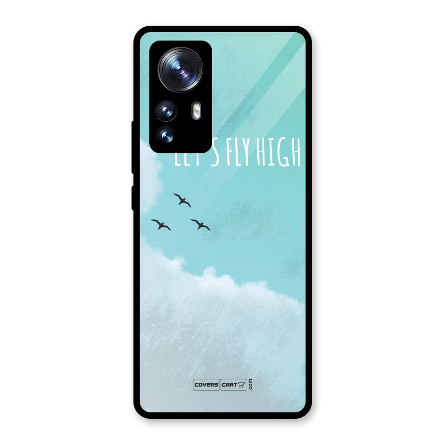 Lets Fly High Glass Back Case for Xiaomi 12 Pro