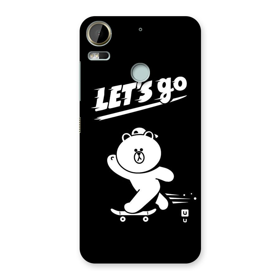Lets Go Art Back Case for Desire 10 Pro