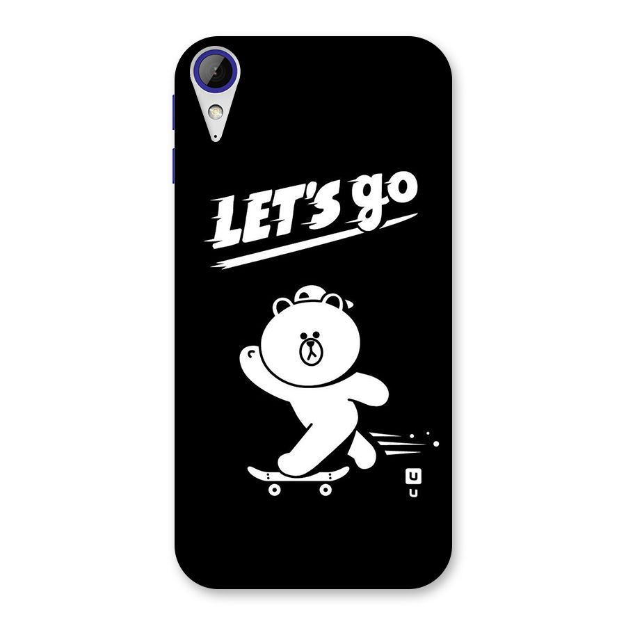 Lets Go Art Back Case for Desire 830